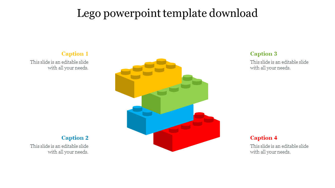 Download Best Lego PowerPoint Template Download Now